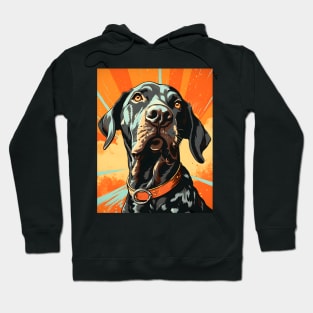 Pop Art German Shorthaired Pointer Hoodie